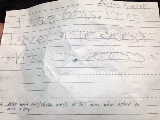 story written by autistic child